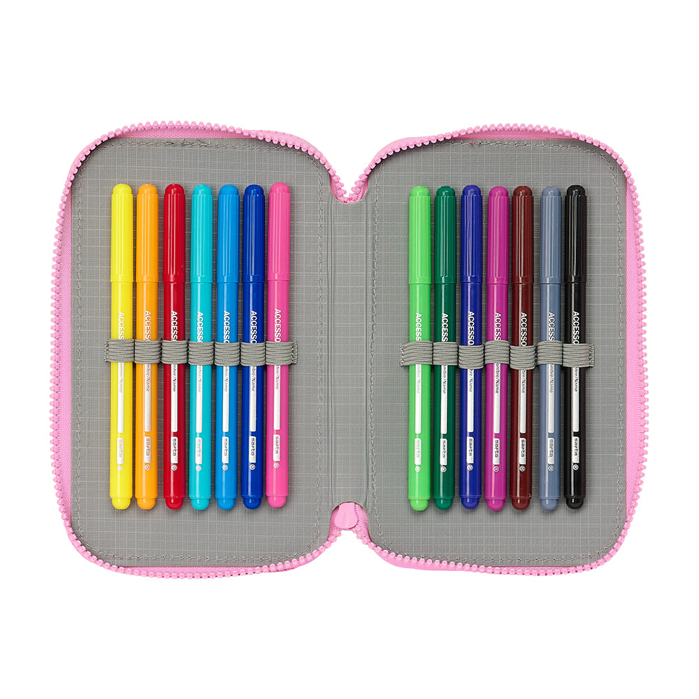 Gabby's Dollhouse "Party" - Etui inkl. Stifte, Spitzer und Radiergummi (28 Teile)