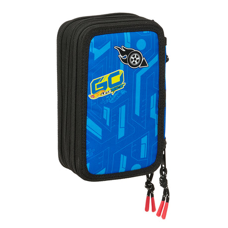 Hot Wheels "Let's Race" - Etui inkl. Stifte, Spitzer, Lineal und Radiergummi (37 Teile)