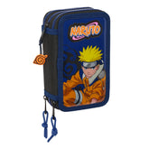 Naruto "Ninja" - Etui inkl. Stifte, Spitzer, Lineal und Radiergummi (36 Teile)