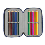 Naruto "Ninja" - Etui inkl. Stifte, Spitzer, Lineal und Radiergummi (36 Teile)
