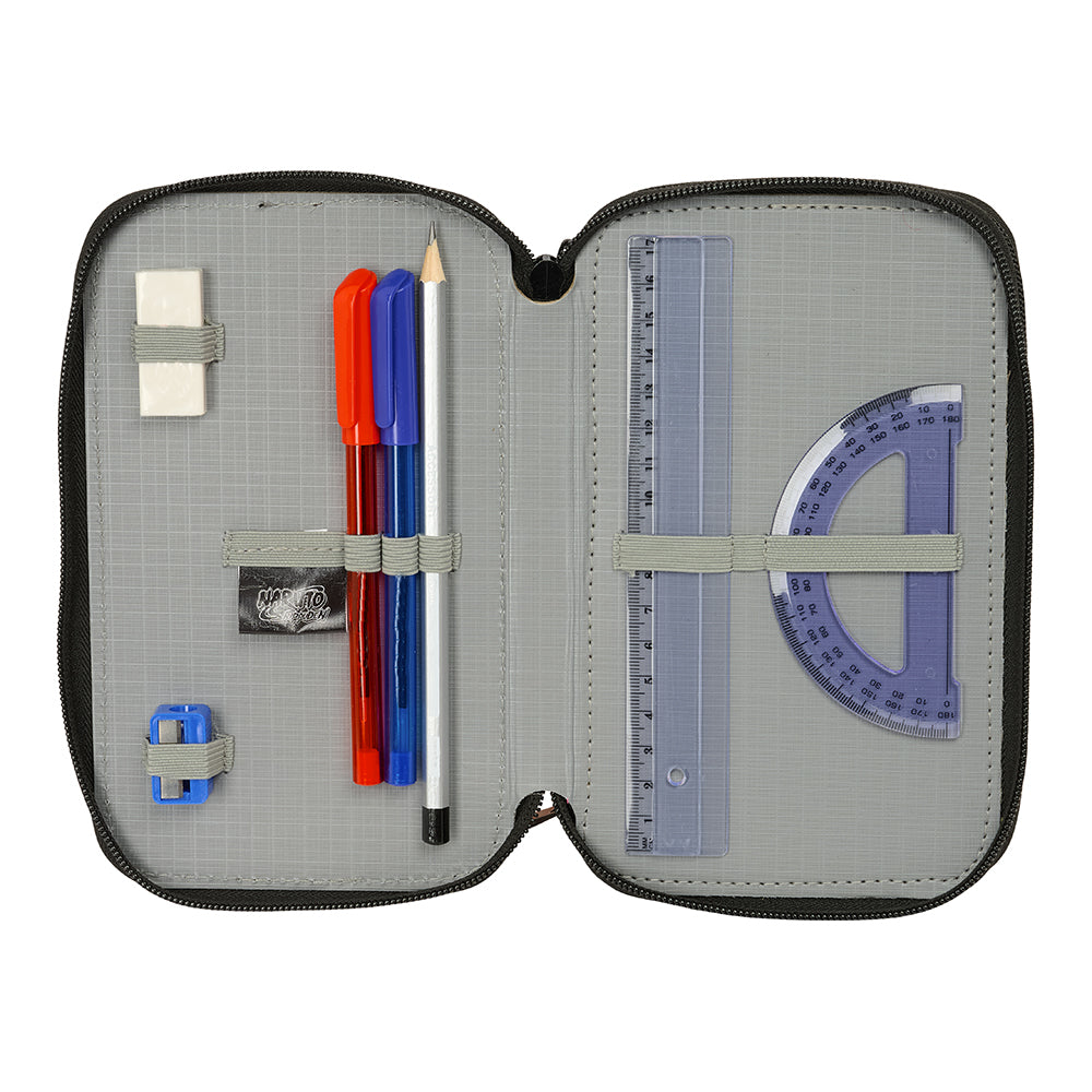 Naruto "Rasengan" - Etui inkl. Stifte, Spitzer, Lineal und Radiergummi (37 Teile)