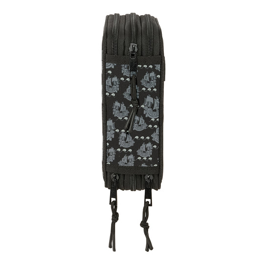 Safta - One Piece "Pirates" - Etui inkl. Stifte, Spitzer, Lineal und Radiergummi (37 Teile)