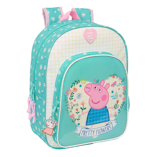 Safta - Peppa Wutz "Pretty Flowers" (10 l) - Kinderrucksack