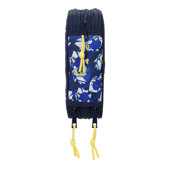 Safta - Sonic "City" - Etui inkl. Stifte, Spitzer, Lineal und Radiergummi (37 Teile)