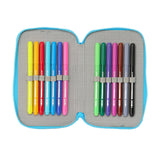 Stitch "Aloha" - Etui inkl. Stifte, Spitzer und Radiergummi (28 Teile)