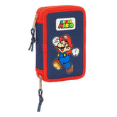 Super Mario "World" - Etui inkl. Stifte, Spitzer und Radiergummi (28 Teile)