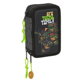 Turtles "TMNT" - Etui inkl. Stifte, Spitzer, Lineal und Radiergummi (36 Teile)