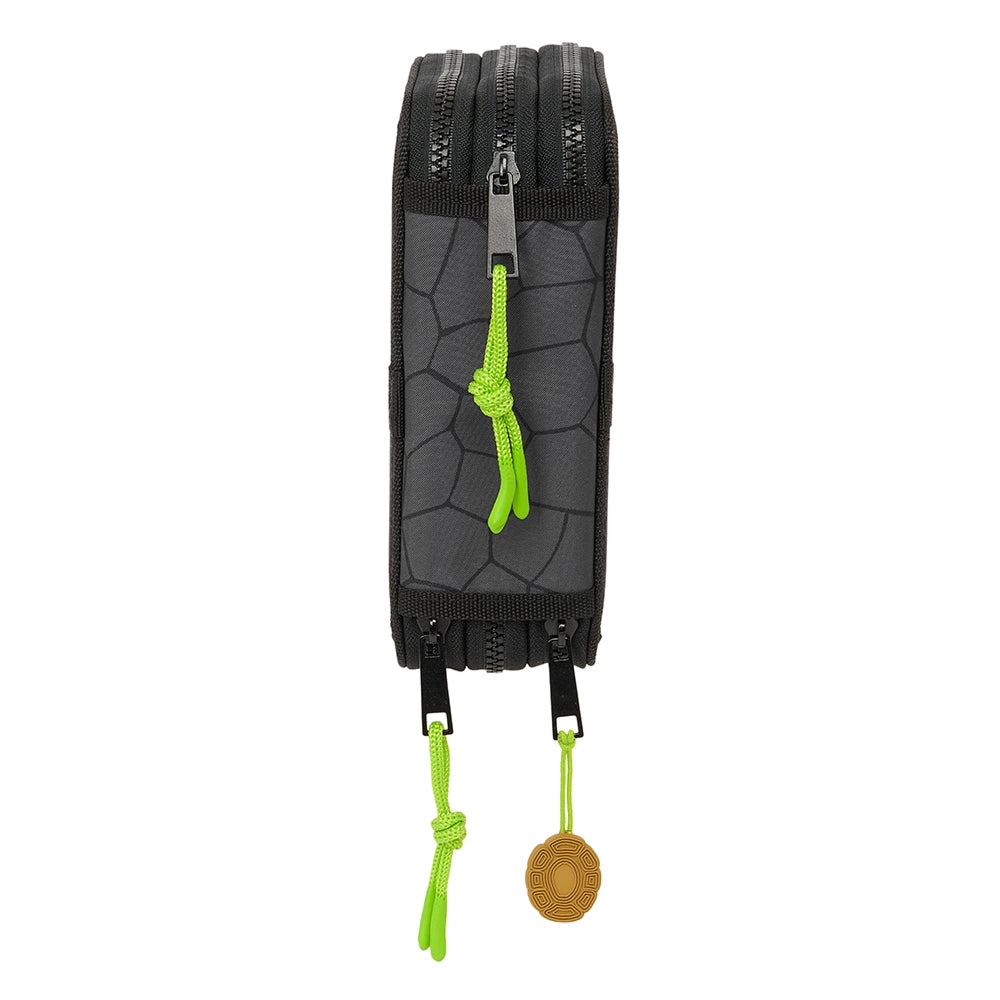 Turtles "TMNT" - Etui inkl. Stifte, Spitzer, Lineal und Radiergummi (36 Teile)