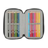Turtles "TMNT" - Etui inkl. Stifte, Spitzer, Lineal und Radiergummi (36 Teile)