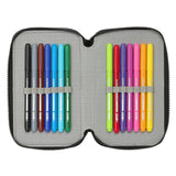 Turtles "TMNT" - Etui inkl. Stifte, Spitzer, Lineal und Radiergummi (36 Teile)