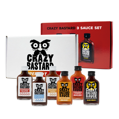 Saucen Set (6 x 100 ml) - Scharfe Sauce