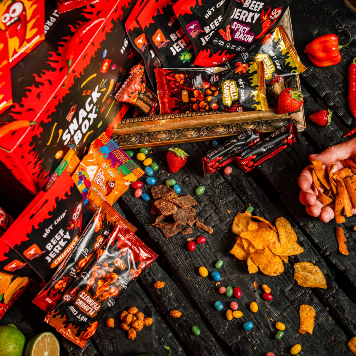 Spicy Snack Box - Geschenkset