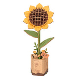 Sonnenblume - Holzbausatz Blume