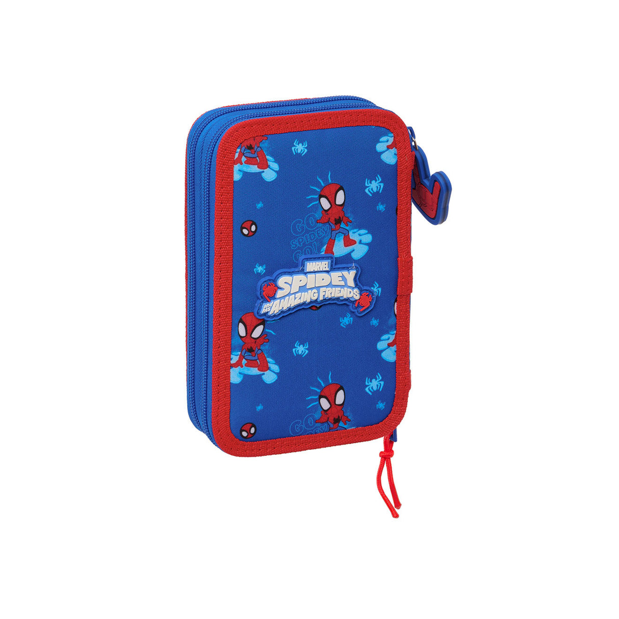 Spider-Man "Amazing Friends" - Etui inkl. Stifte, Spitzer und Radiergummi (28 Teile)