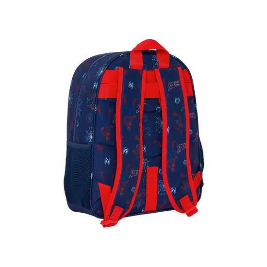 Safta - Spider-Man "Neon" - Schulset (Rucksack, Etui & Turnbeutel)