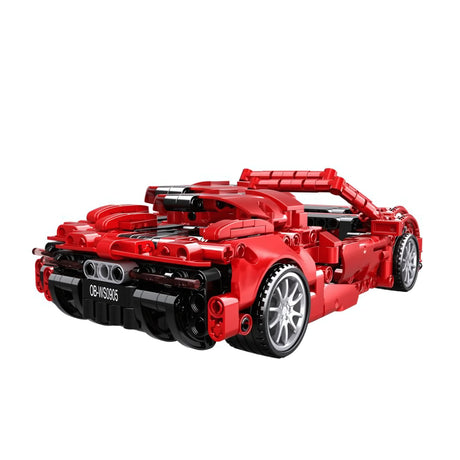 Sports Car Red - Klemmbausteine