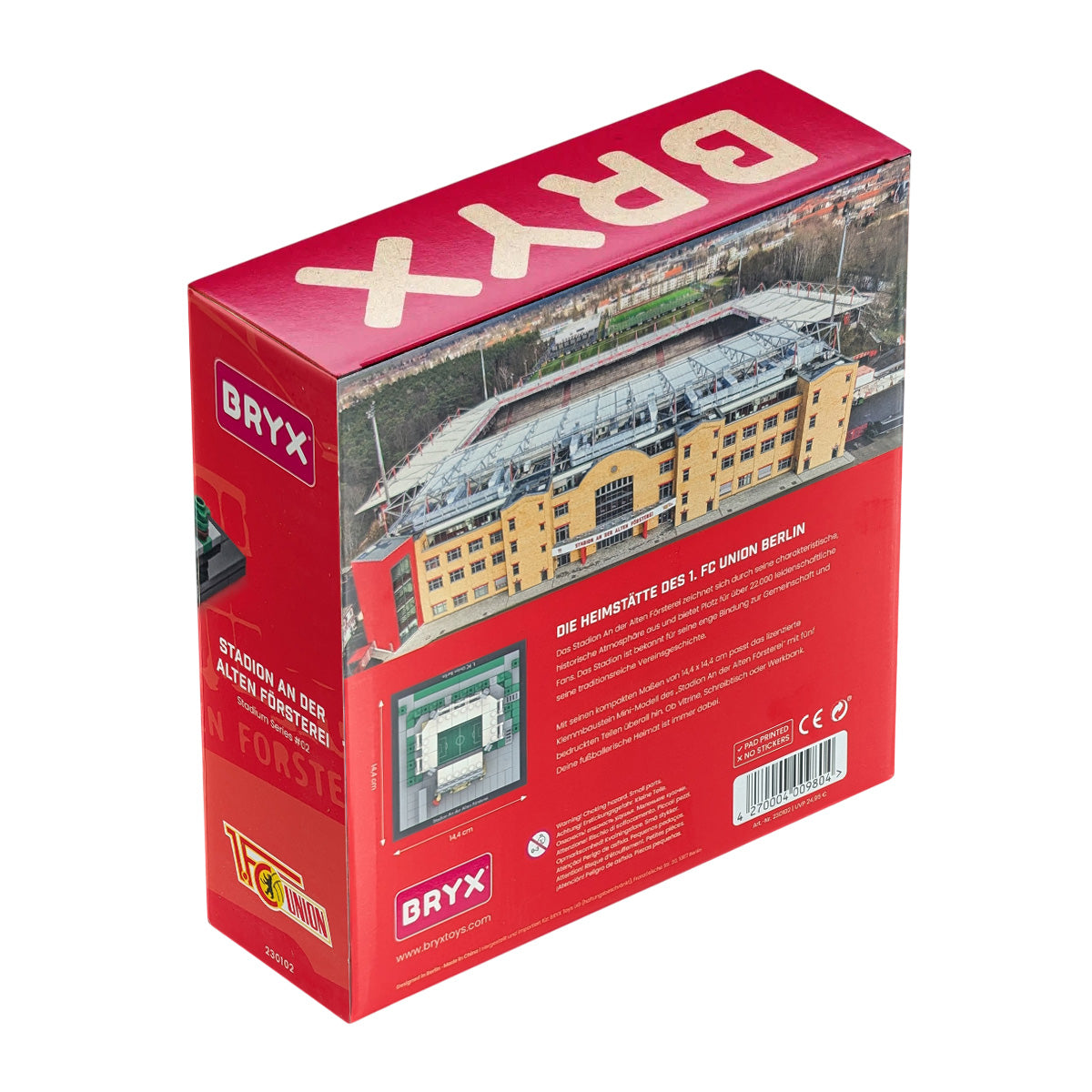 Stadion An der Alten Försterei / 1. FC Union Berlin - Stadion Miniaturmodell