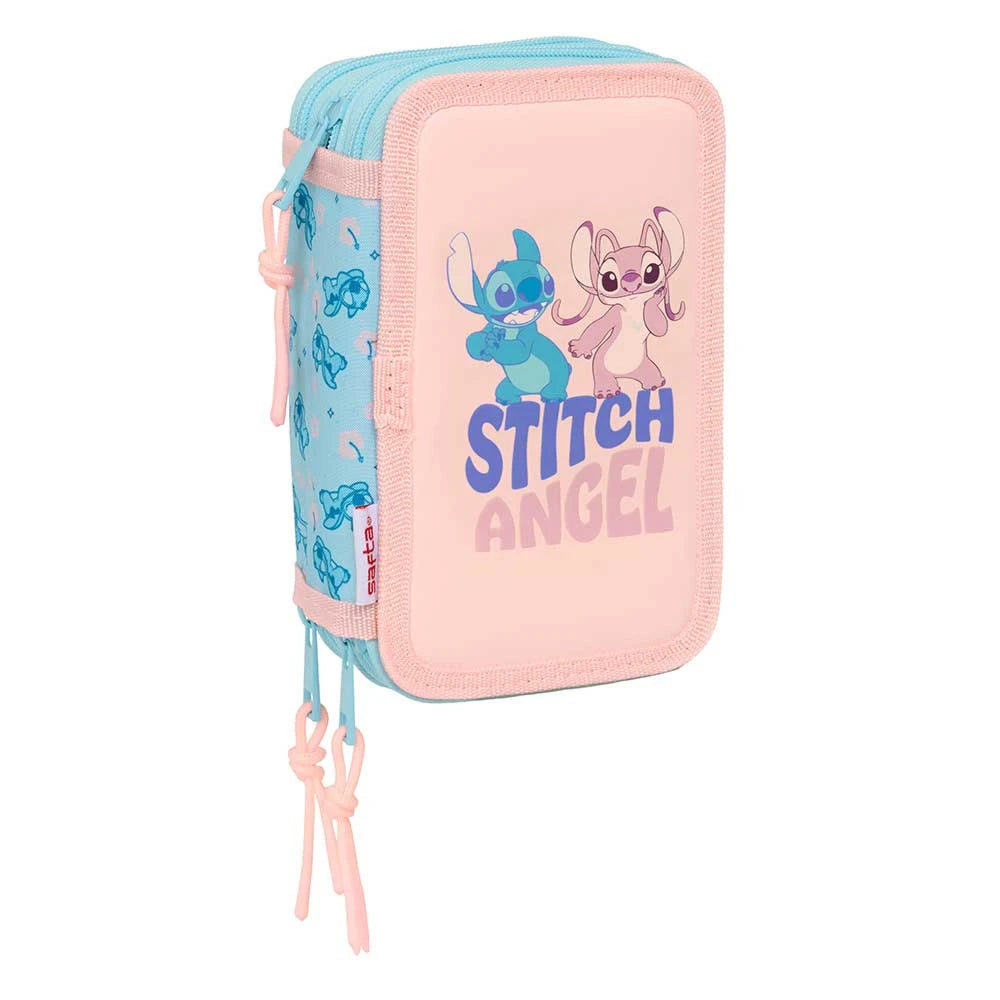 Stitch "Ohana" - Etui inkl. Stifte, Spitzer und Radiergummi (37 Teile)