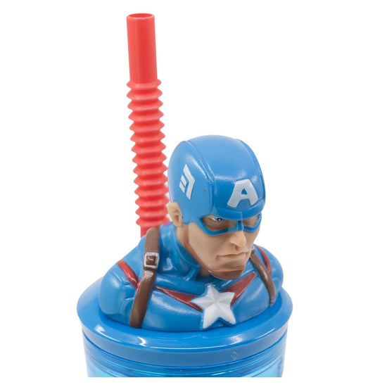 Avengers "Invincible" Captain America 3D Figur (360 ml) - Trinkbecher - derdealer.ch 