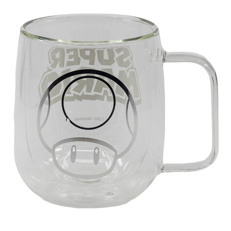 Super Mario Doppelwandiges Glas (290 ml) - Trinkglas - derdealer.ch