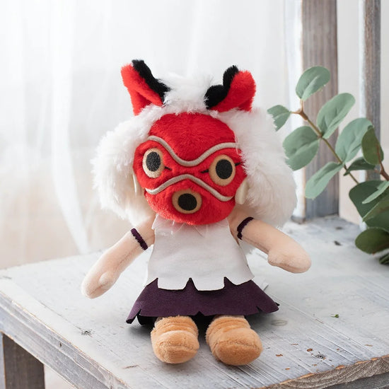 Studio Ghibli - Prinzessin Mononoke - San mit Maske - Plüschtier