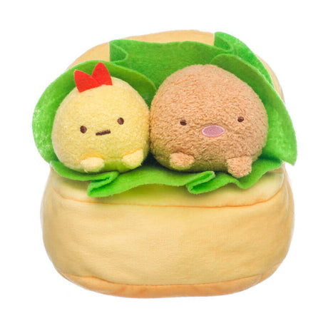 Sumikkogurashi Tonkatsu & Ebi Sandwich - Plüschtier