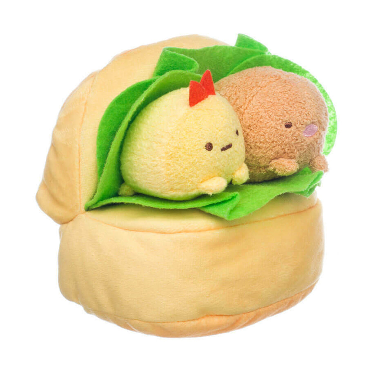 Sumikkogurashi Tonkatsu & Ebi Sandwich - Plüschtier