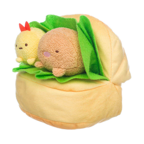 AQI - Sumikkogurashi Tonkatsu & Ebi Sandwich - Plüschtier