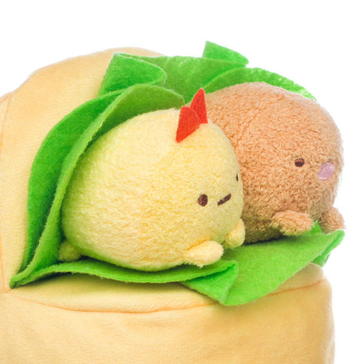 Sumikkogurashi Tonkatsu & Ebi Sandwich - Plüschtier