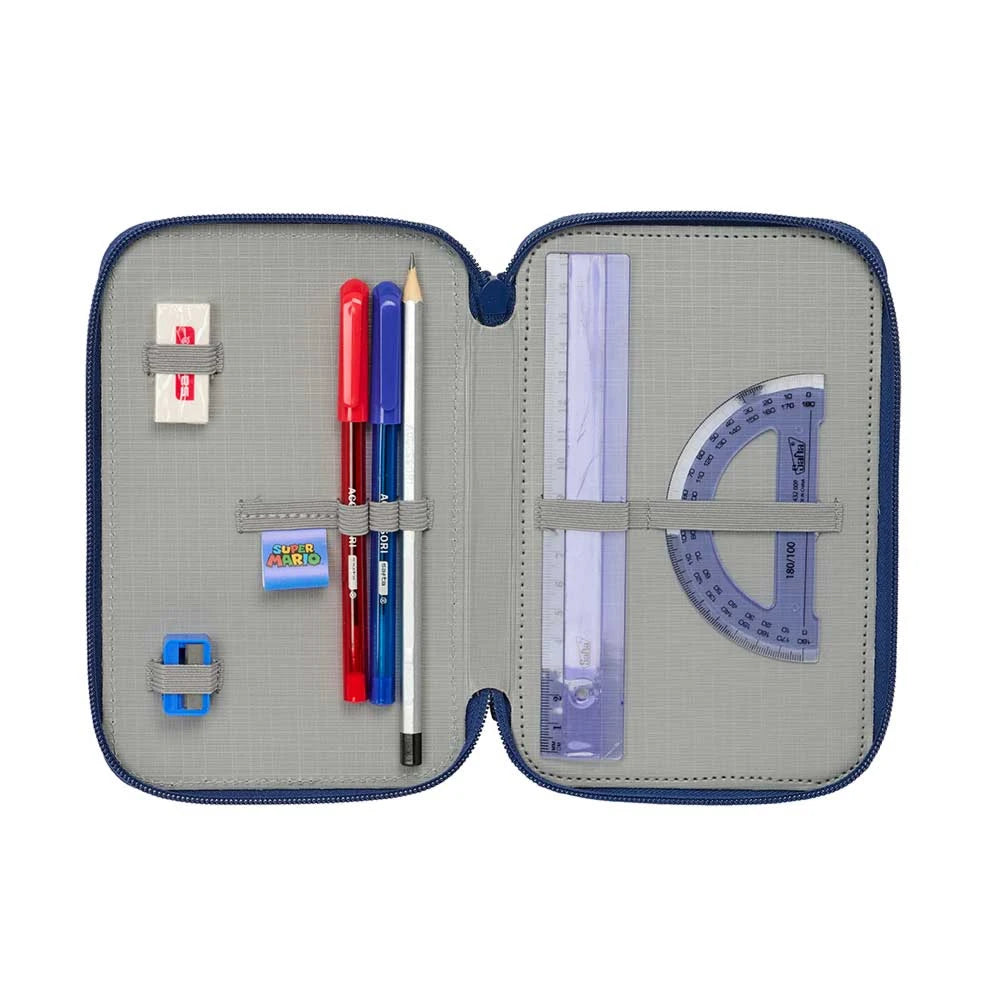 Super Mario "Mamma Mia" - Etui inkl. Stifte, Spitzer und Radiergummi (37 Teile)