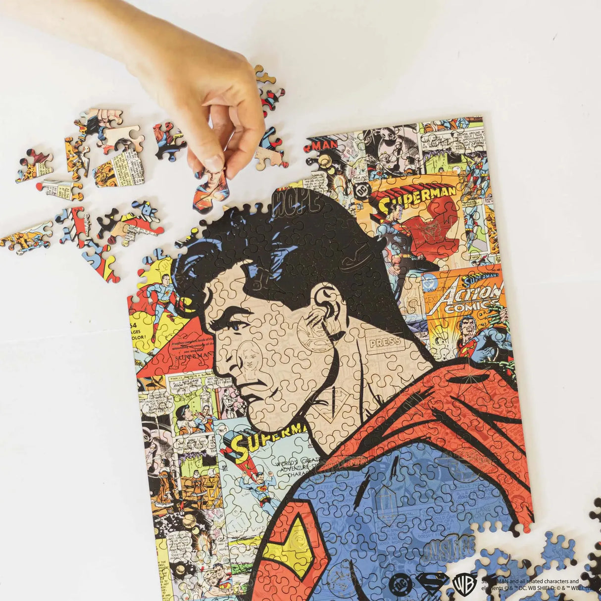 Superman - Comic Icon (232 Teile) - Holzpuzzle