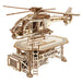 WoodTrick - Thunder Chopper - 3D Holzbausatz (Elektrisch)