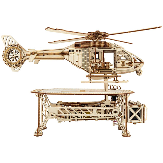 WoodTrick - Thunder Chopper - 3D Holzbausatz (Elektrisch)