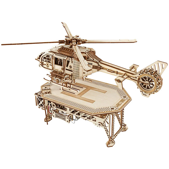 WoodTrick - Thunder Chopper - 3D Holzbausatz (Elektrisch)