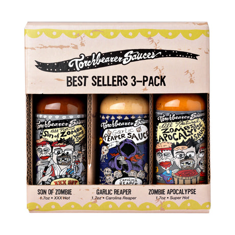 Bestsellers 3er-Pack (3 x 50 ml) - Scharfe Sauce