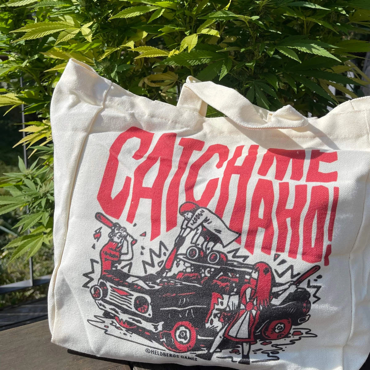 Tote Bag „Catch me, Aho!“ - Tragetasche