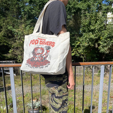 Tote Bag „Tokyo Poo Divers“ - Tragetasche
