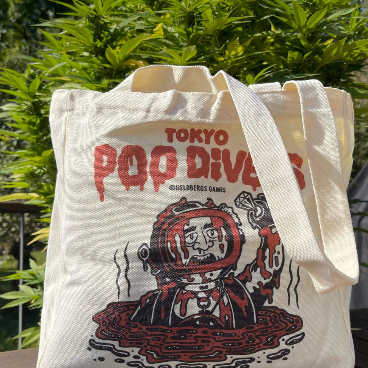 Tote Bag „Tokyo Poo Divers“ - Tragetasche