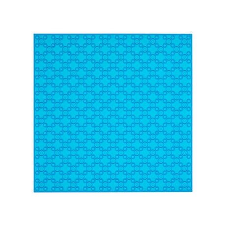 Open Bricks Transparent Blau 20x20 (4 Stück) - Bauplatte OB-P20TB4