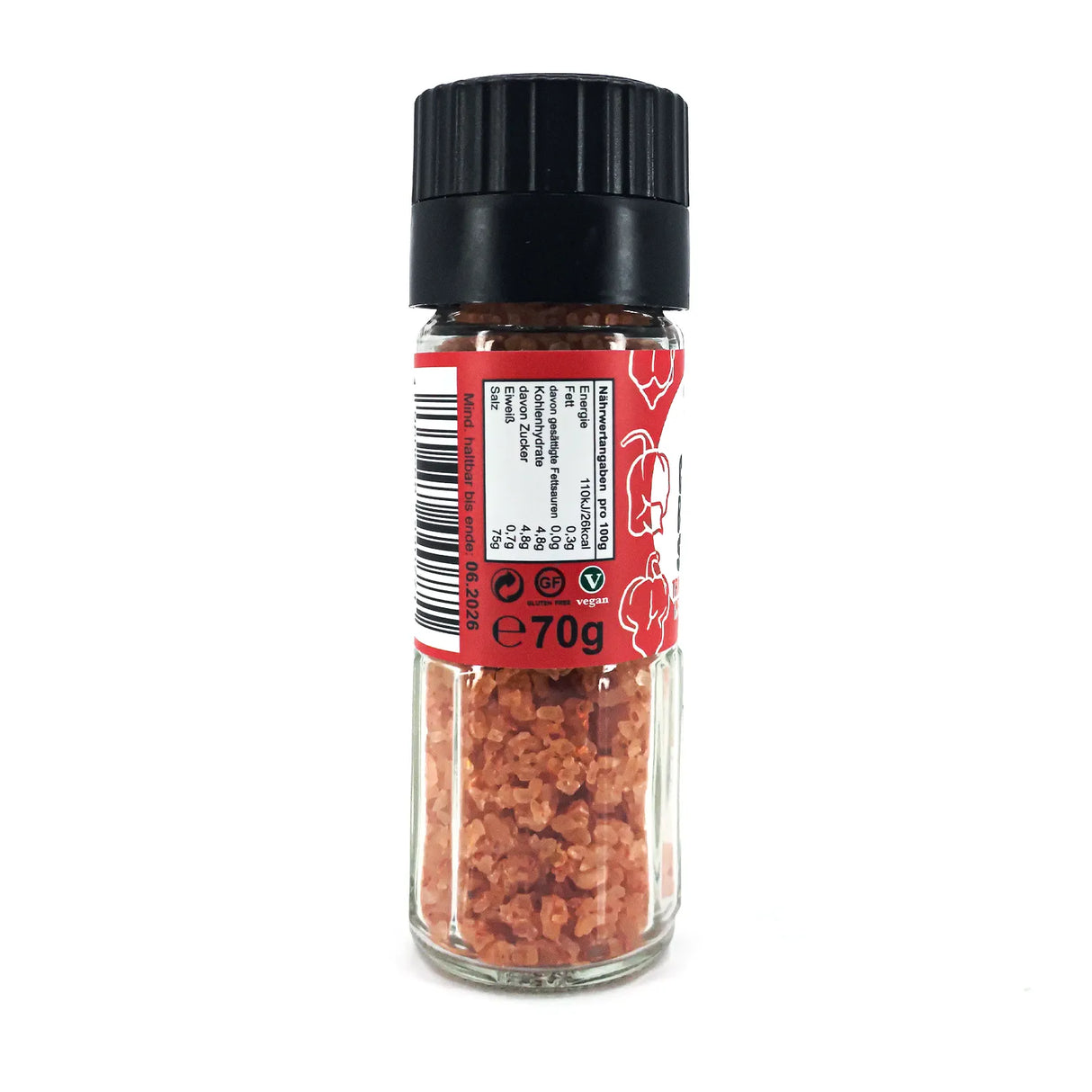 Trinidad Scorpion Infused Sea Salt - Chilisalz