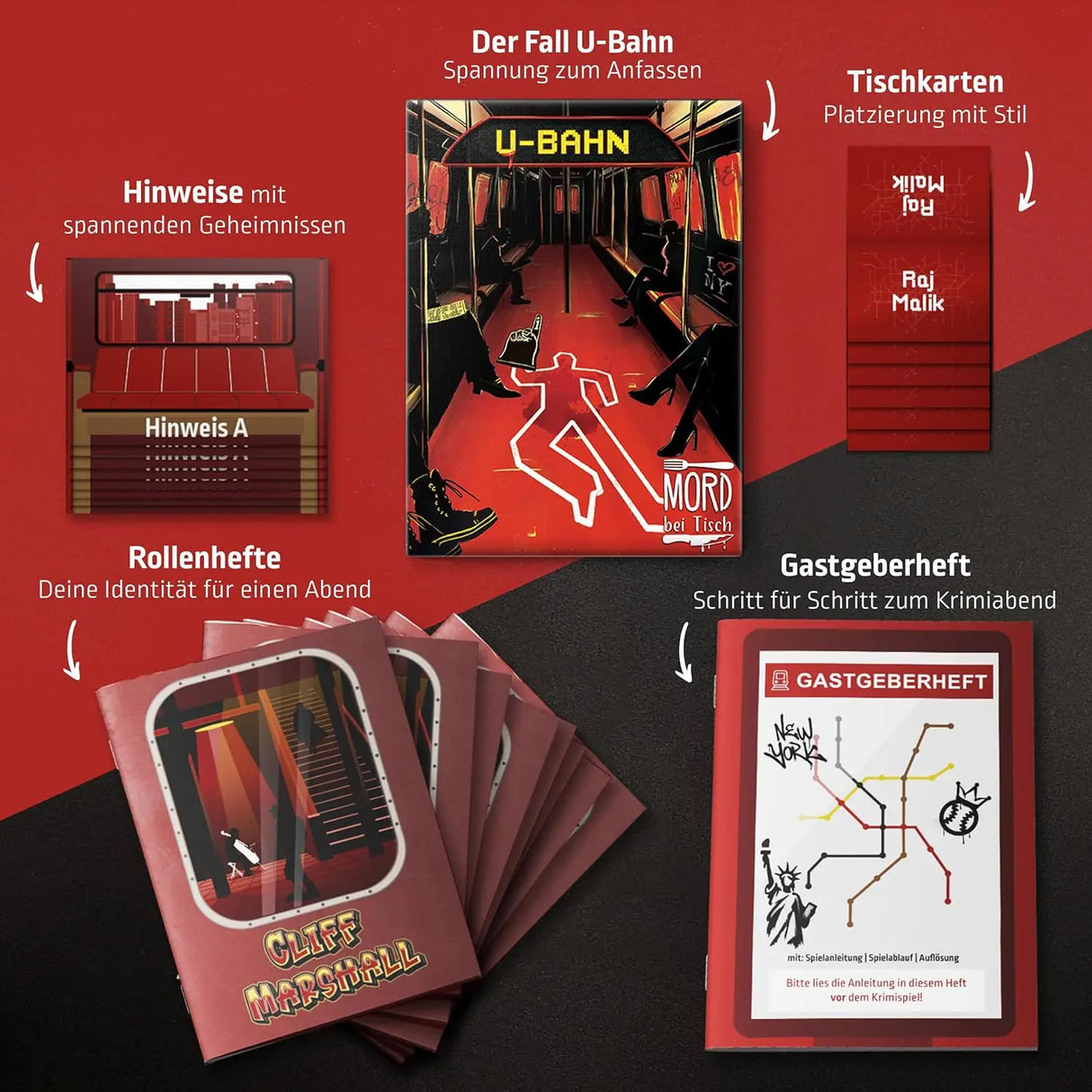 U-Bahn - Krimidinner