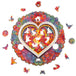 Unidragon - Mandala Councious Love (200 pièces) - puzzle en bois