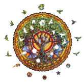 Mandala Tree of Life (200 Teile) - Holzpuzzle