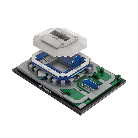VELTINS-Arena / FC Schalke 04 - Stadion Miniaturmodell