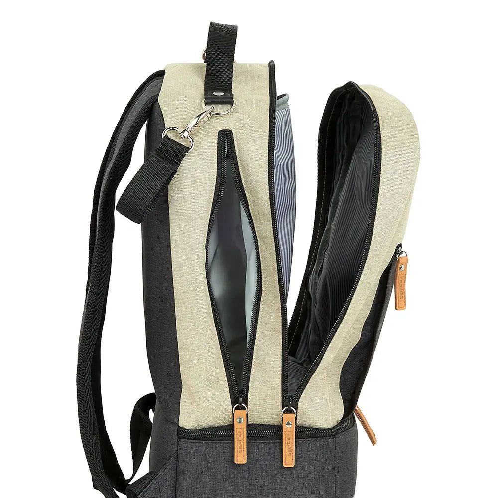 Wickelrucksack "Beige" - Wickeltasche