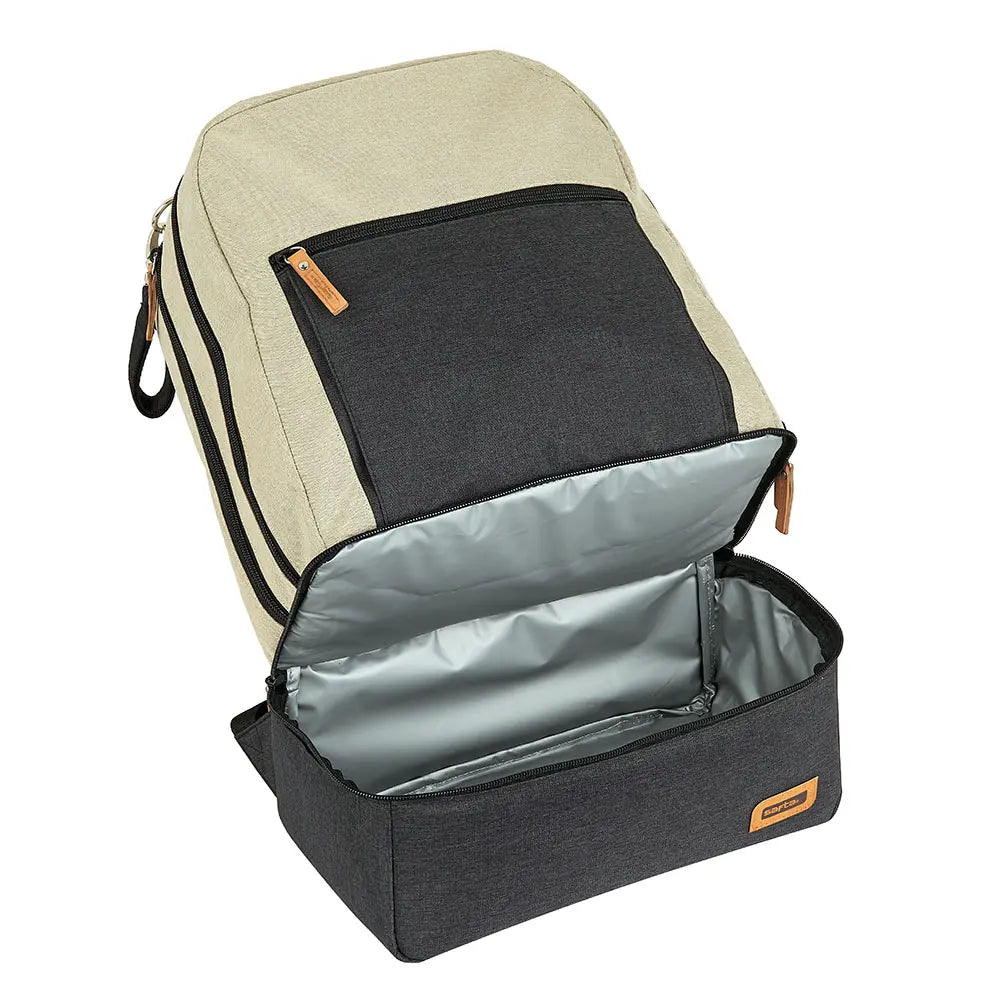 Wickelrucksack "Beige" - Wickeltasche