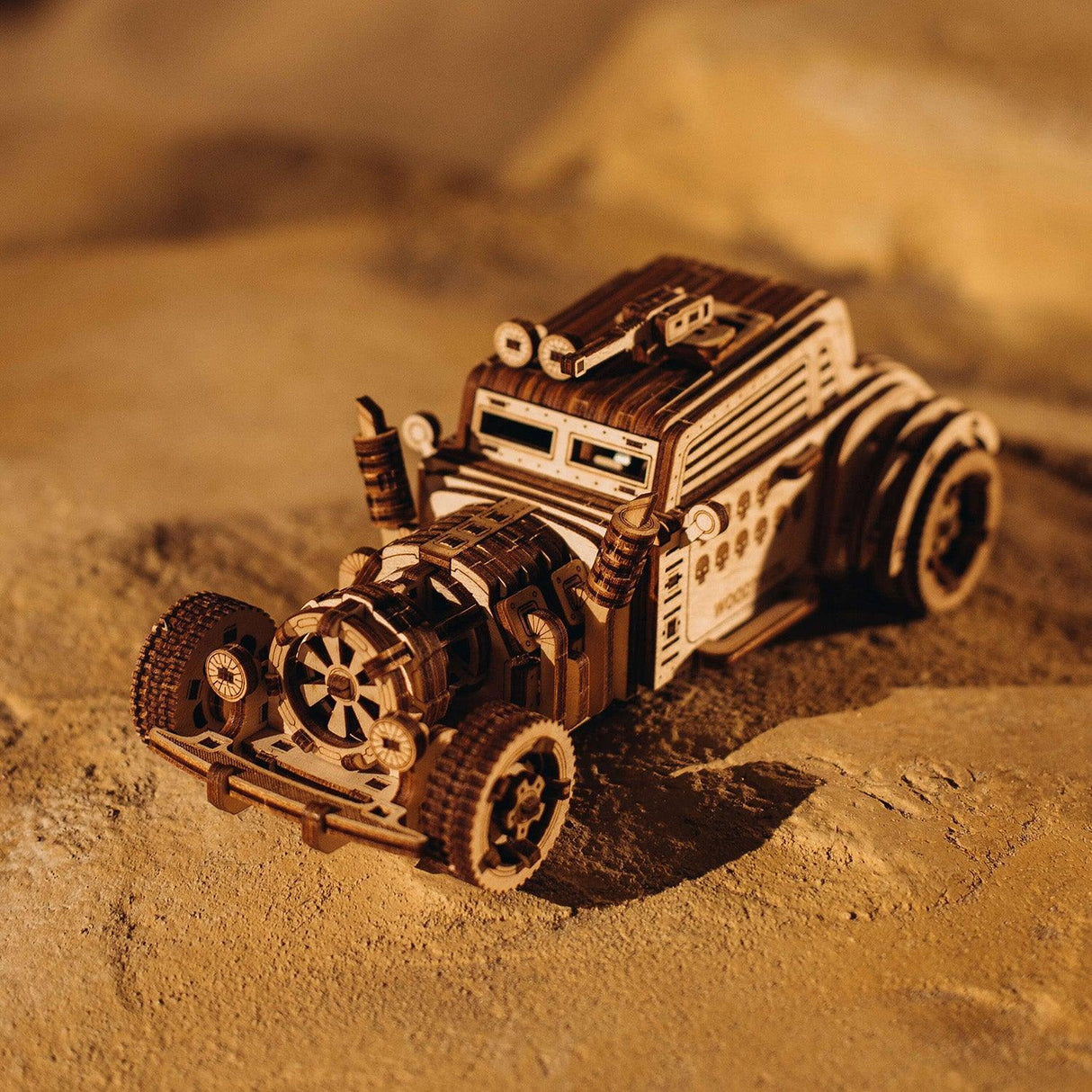 Apocalyptic Car - 3D Holzbausatz - derdealer.ch
