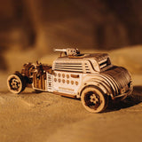 Apocalyptic Car - 3D Holzbausatz - derdealer.ch