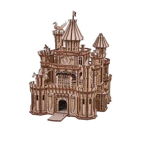 Dragon Castle / Drachenburg - 3D Holzbausatz (Elektrisch) - derdealer.ch