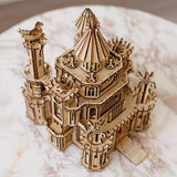 Dragon Castle / Drachenburg - 3D Holzbausatz (Elektrisch) - derdealer.ch